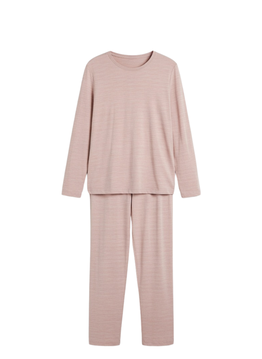 Solid Cozy Night Suit – Full Sleeves
