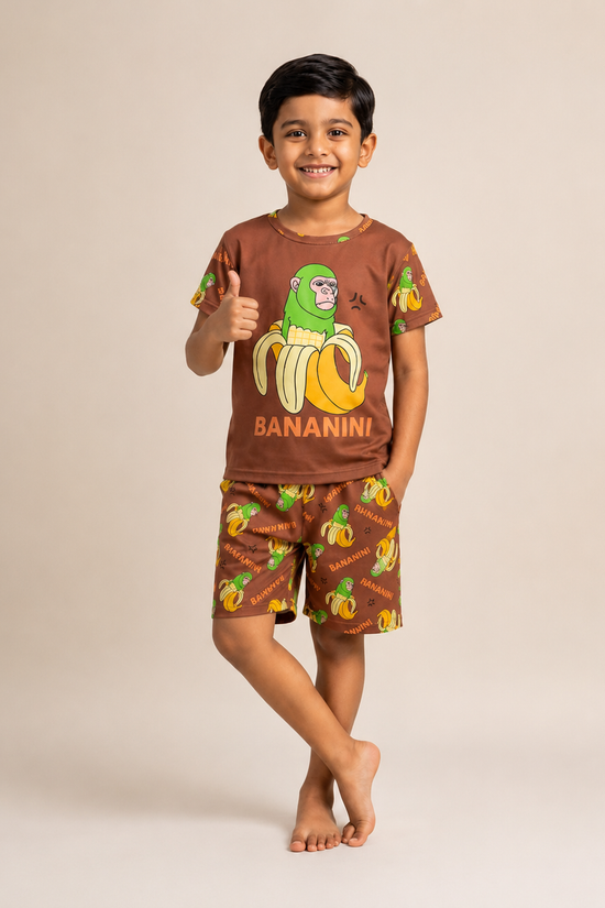 Bananini Cotton Shorts Night Suit – New Arrival