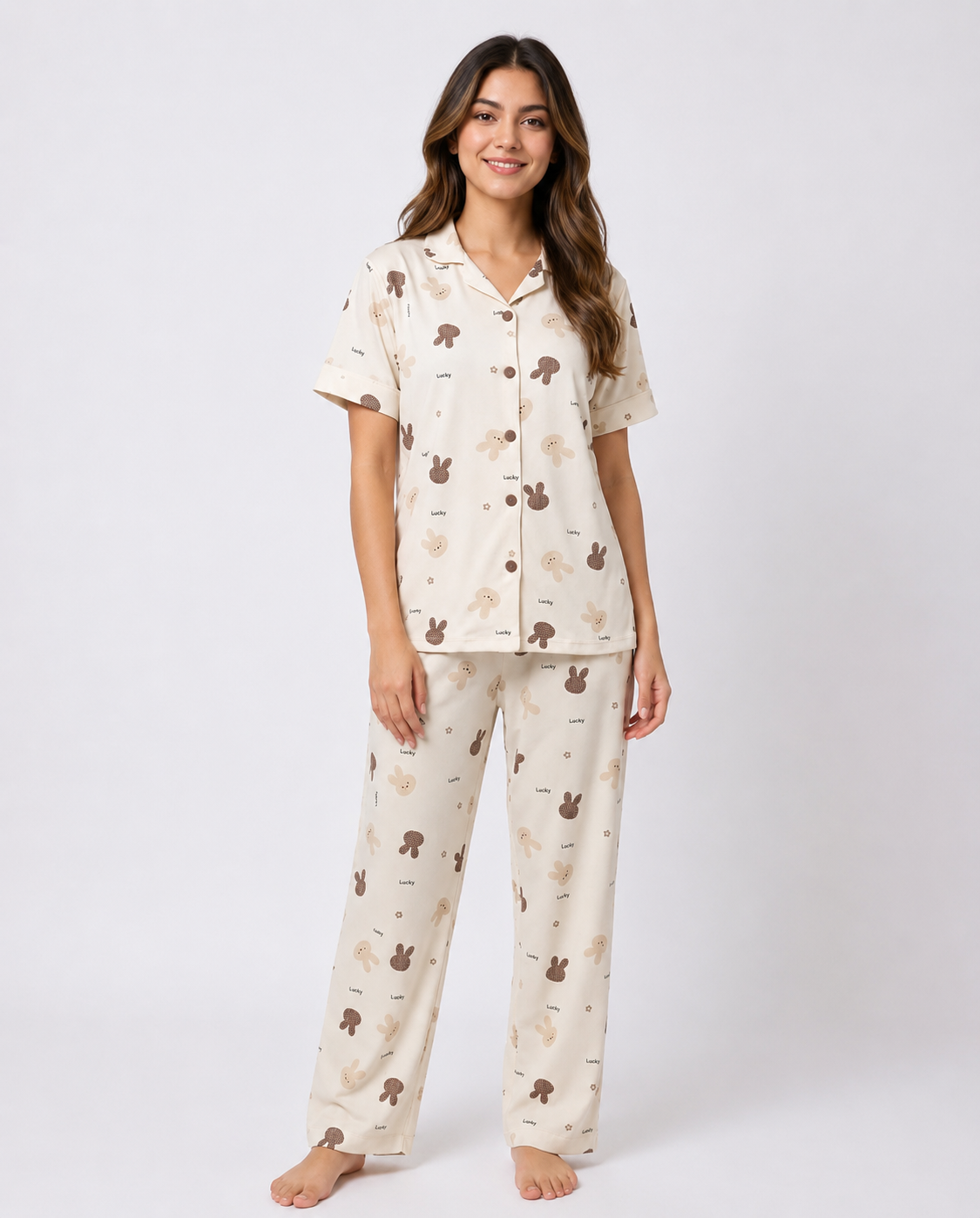 Lucky Bunny Short-Sleeve Set