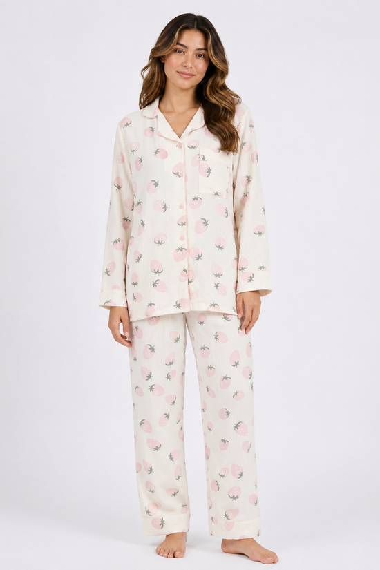 Berry Blush Full-Sleeve Set
