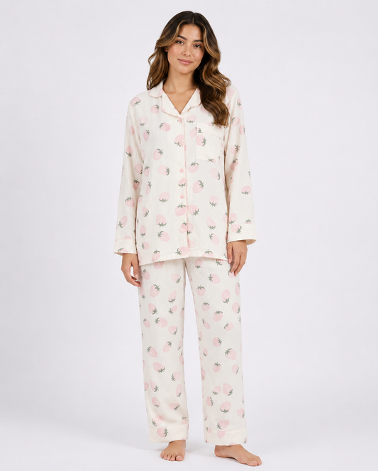 Berry Blush Full-Sleeve Set