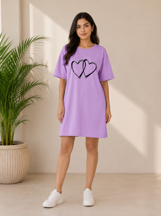 Lilac Dream Oversized T-shirt