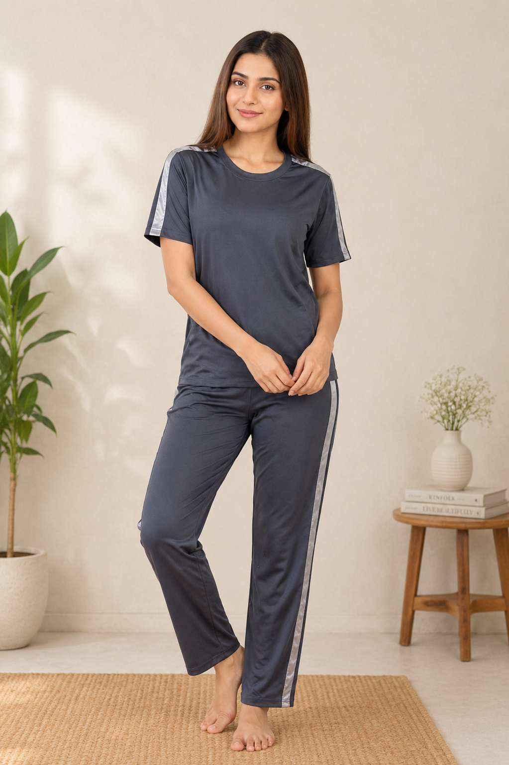 Side Strips Track Suit Set