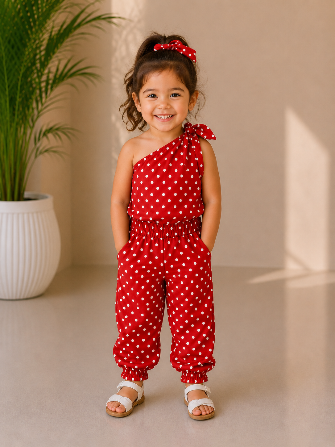 Mini Polka Kids Night Suit