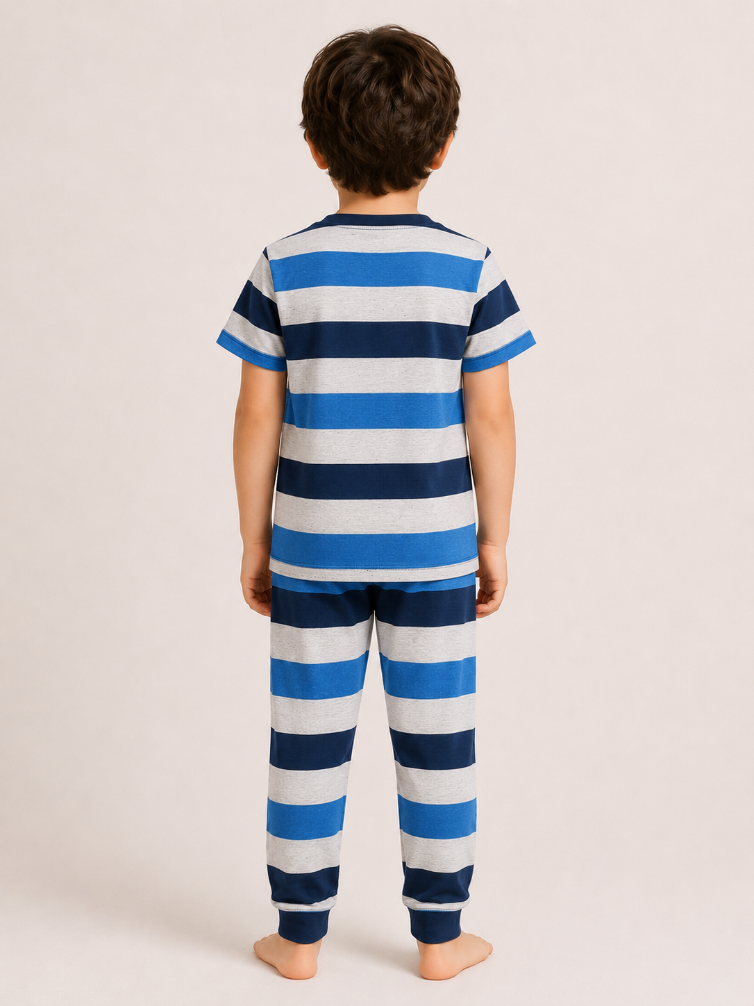 Blue Stripe Comfort Night Suit