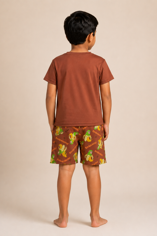 Bananini Cotton Shorts Night Suit – New Arrival