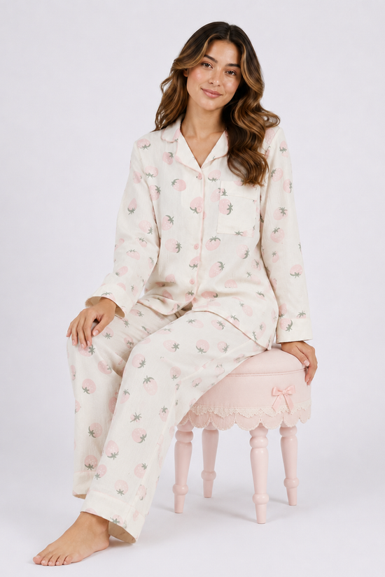 Berry Blush Full-Sleeve Set