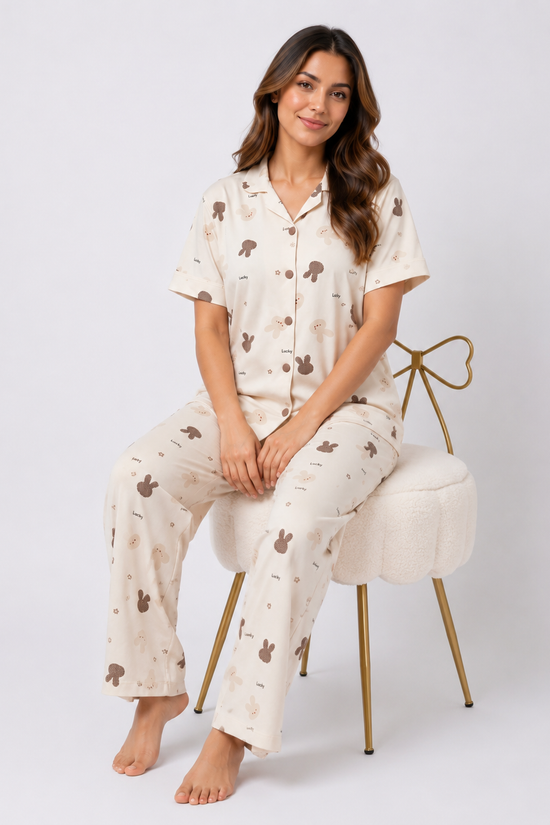 Lucky Bunny Short-Sleeve Set