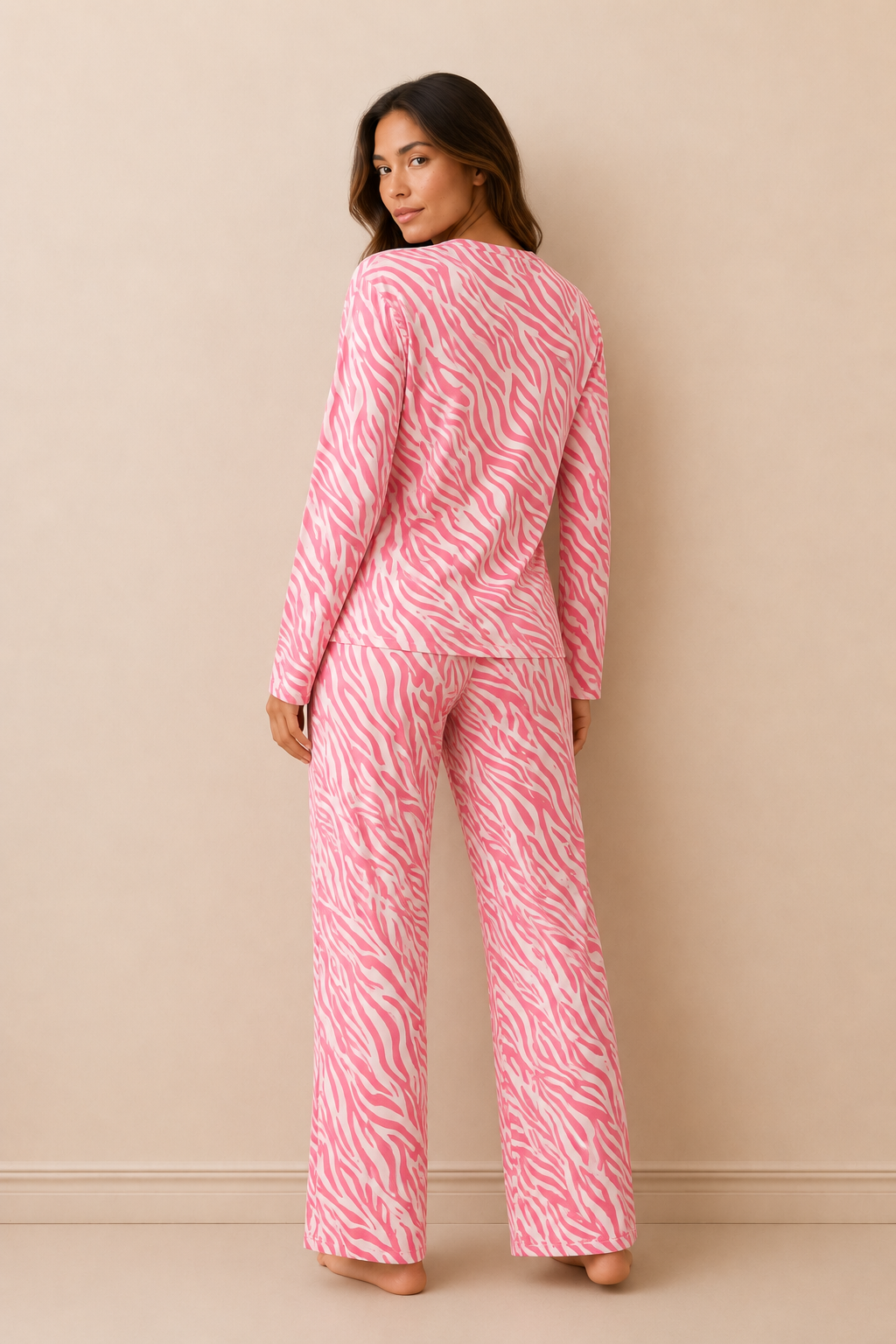 Blush Wild Luxe Lounge Set– Full Sleeves