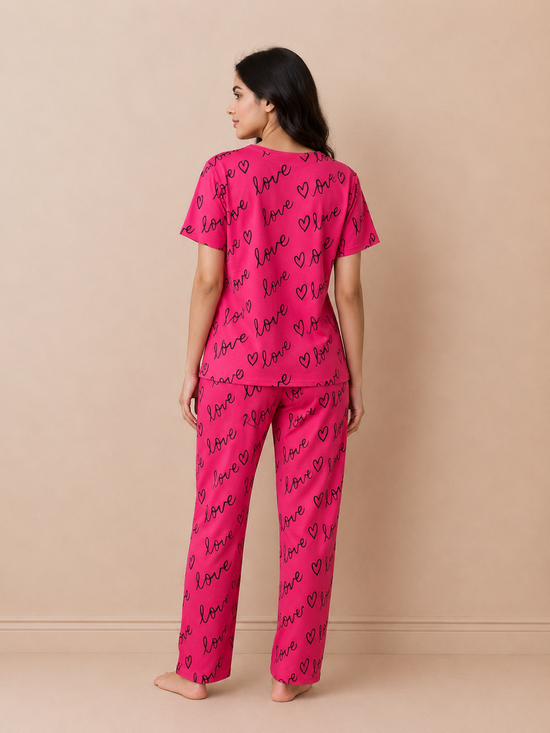 Crimson Love Sleepwear