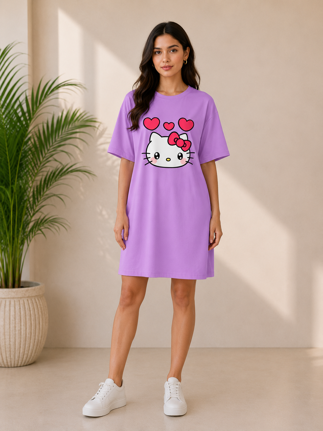 Lilac Dream Oversized T-shirt