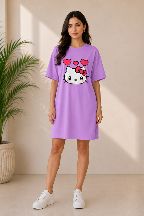 Lilac Dream Oversized T-shirt