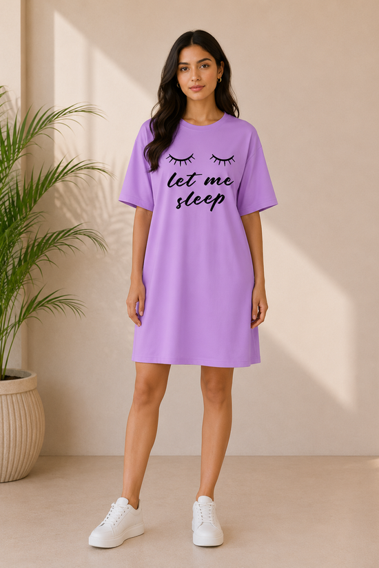 Lilac Dream Oversized T-shirt
