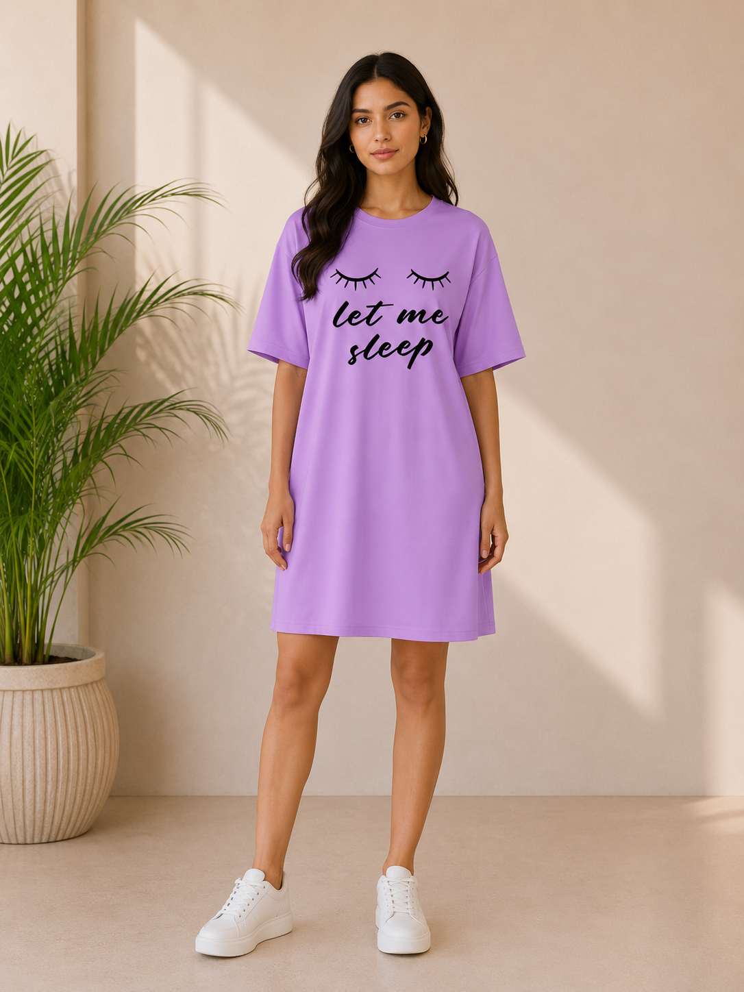 Lilac Dream Oversized T-shirt