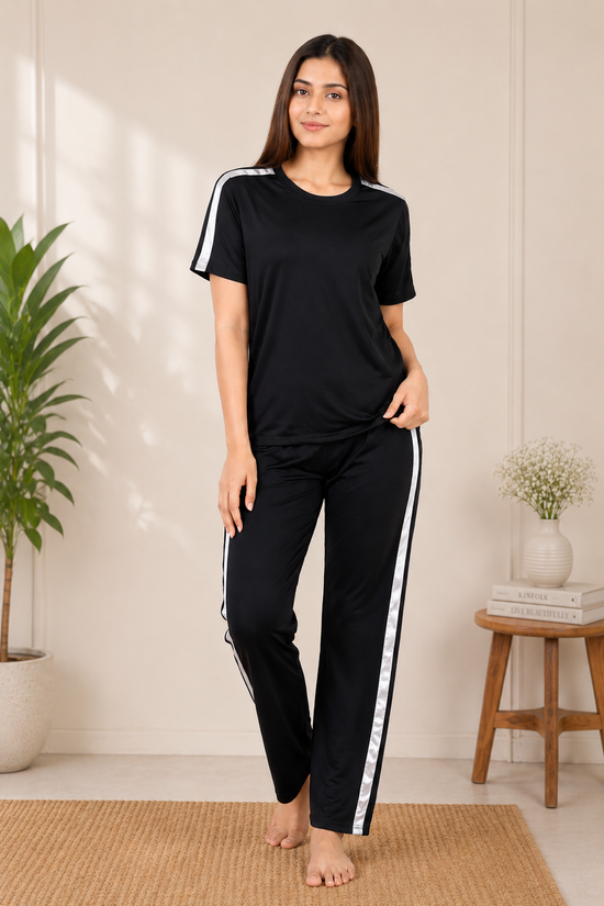 Side Strips Track Suit Set