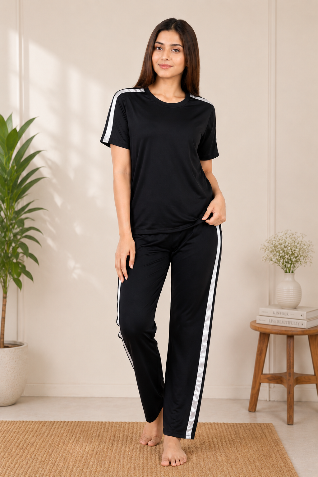 Side Strips Track Suit Set