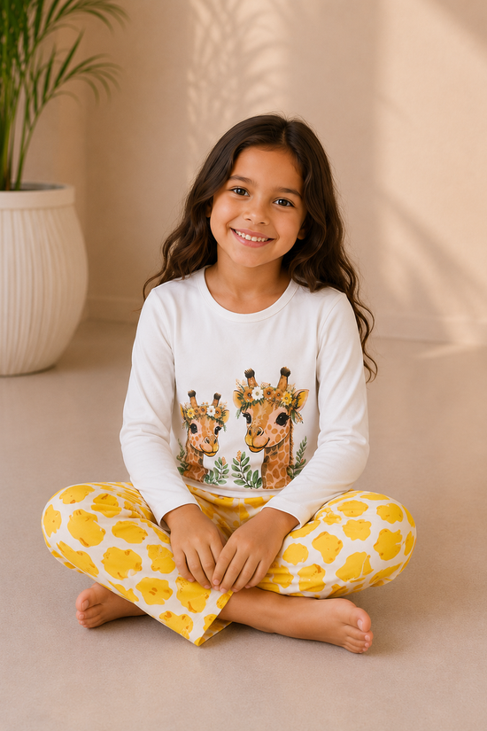 Sweet Giraffe NIght Set