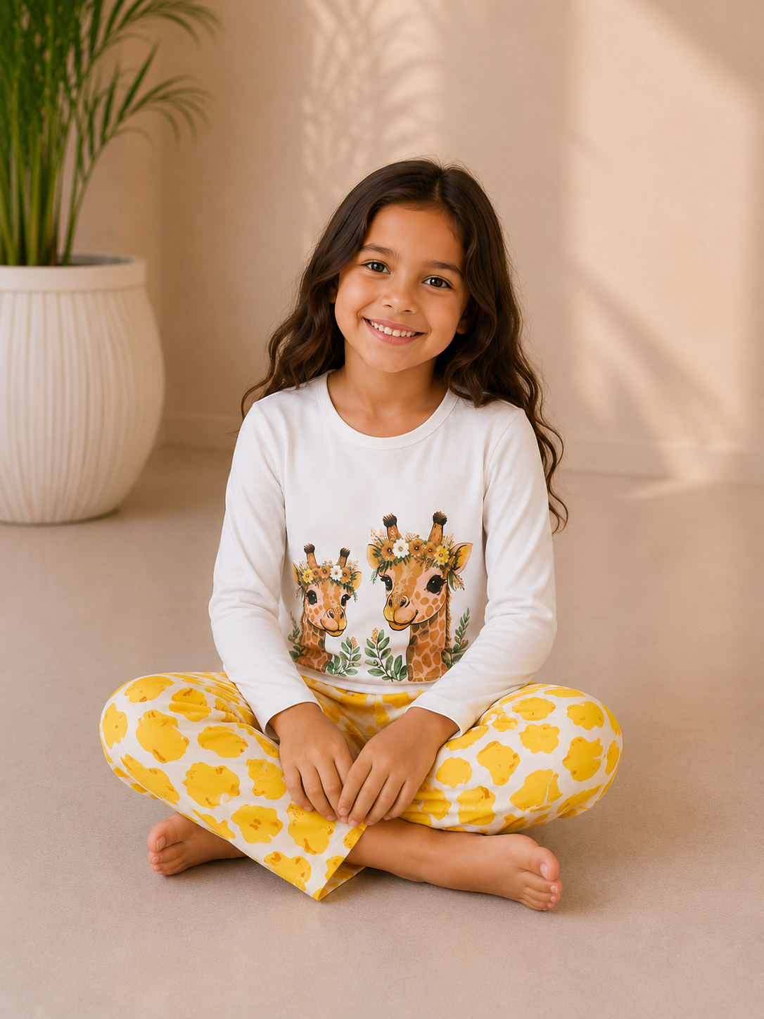 Sweet Giraffe NIght Set