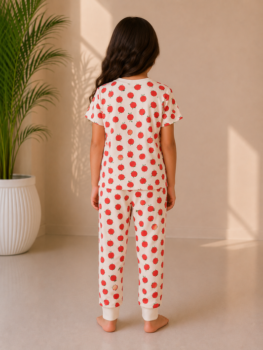 Apple Bliss Night Suit