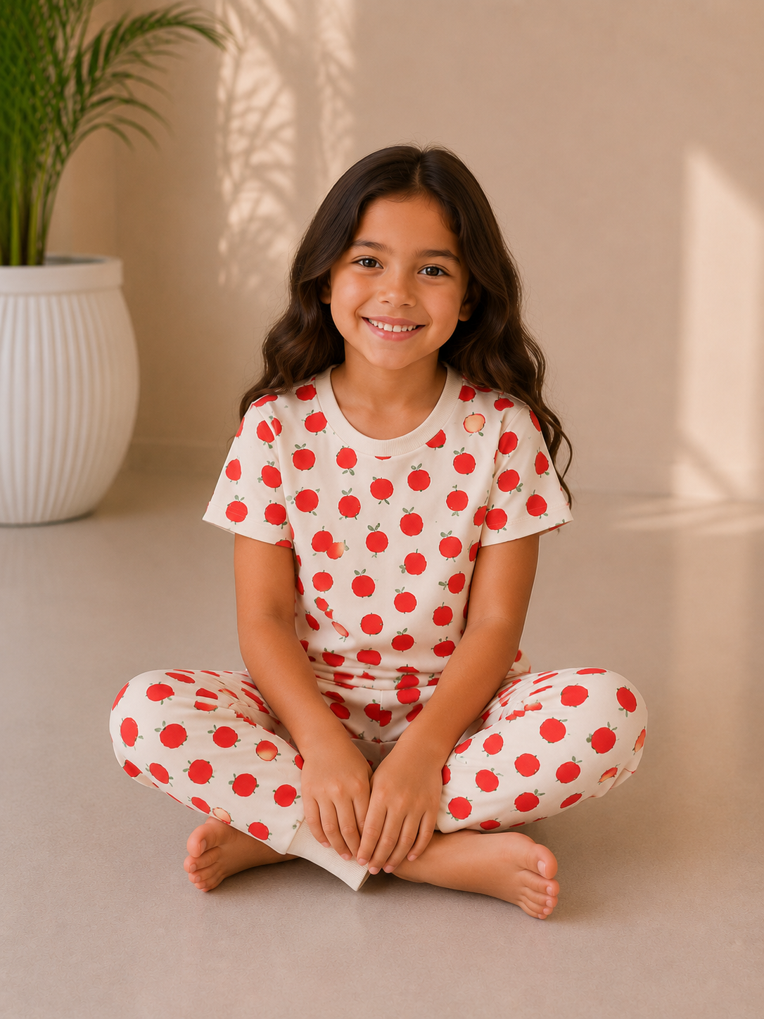 Apple Bliss Night Suit