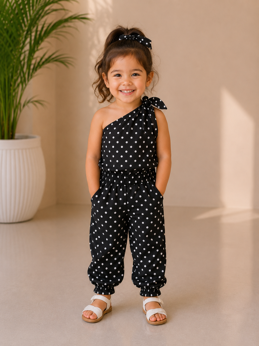 Mini Polka Kids Night Suit