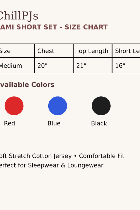 Ruby Breeze Cami Short Set