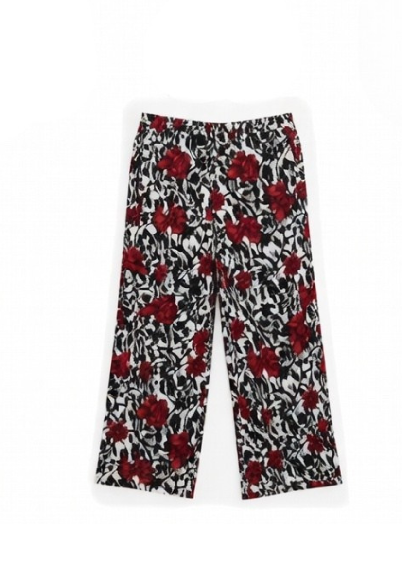 Women’s Floral Printed Palazzo Pants – Comfortable Wide-Leg Casual Wear