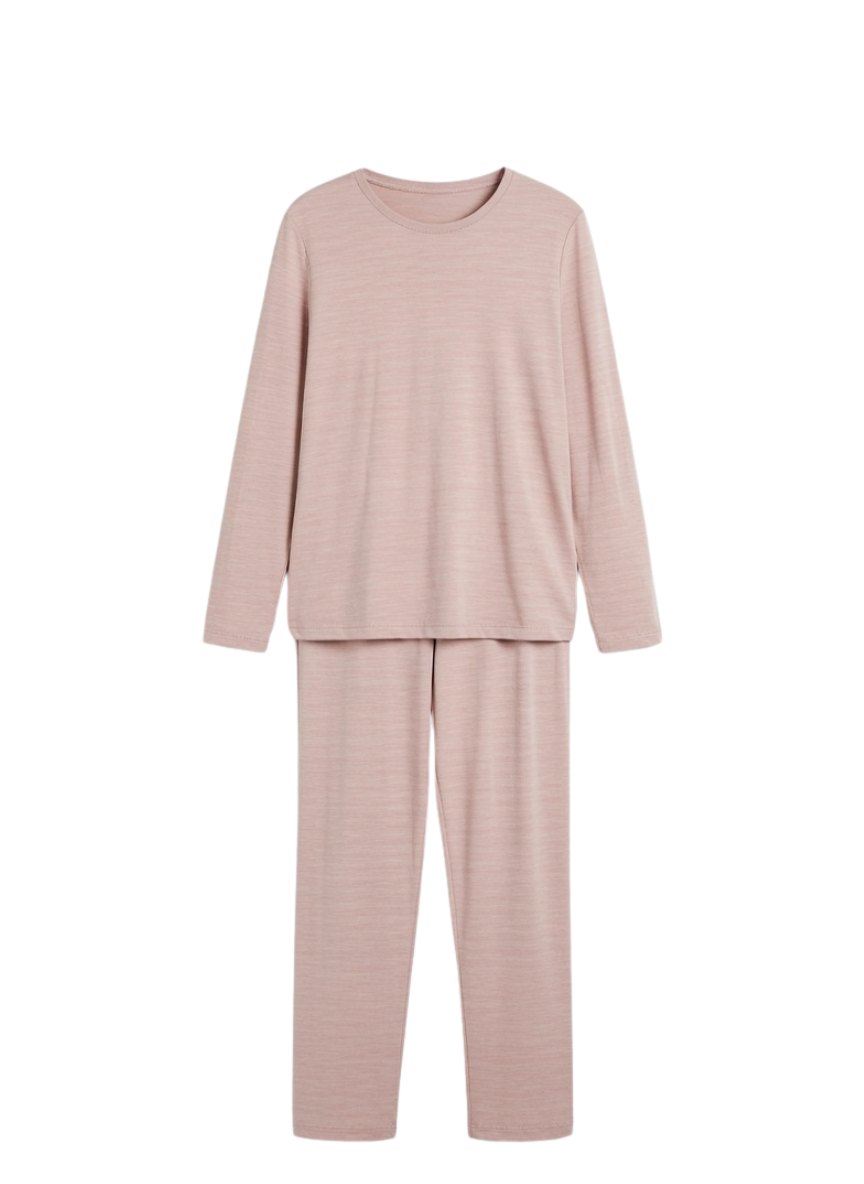 Solid Cozy Night Suit – Full Sleeves