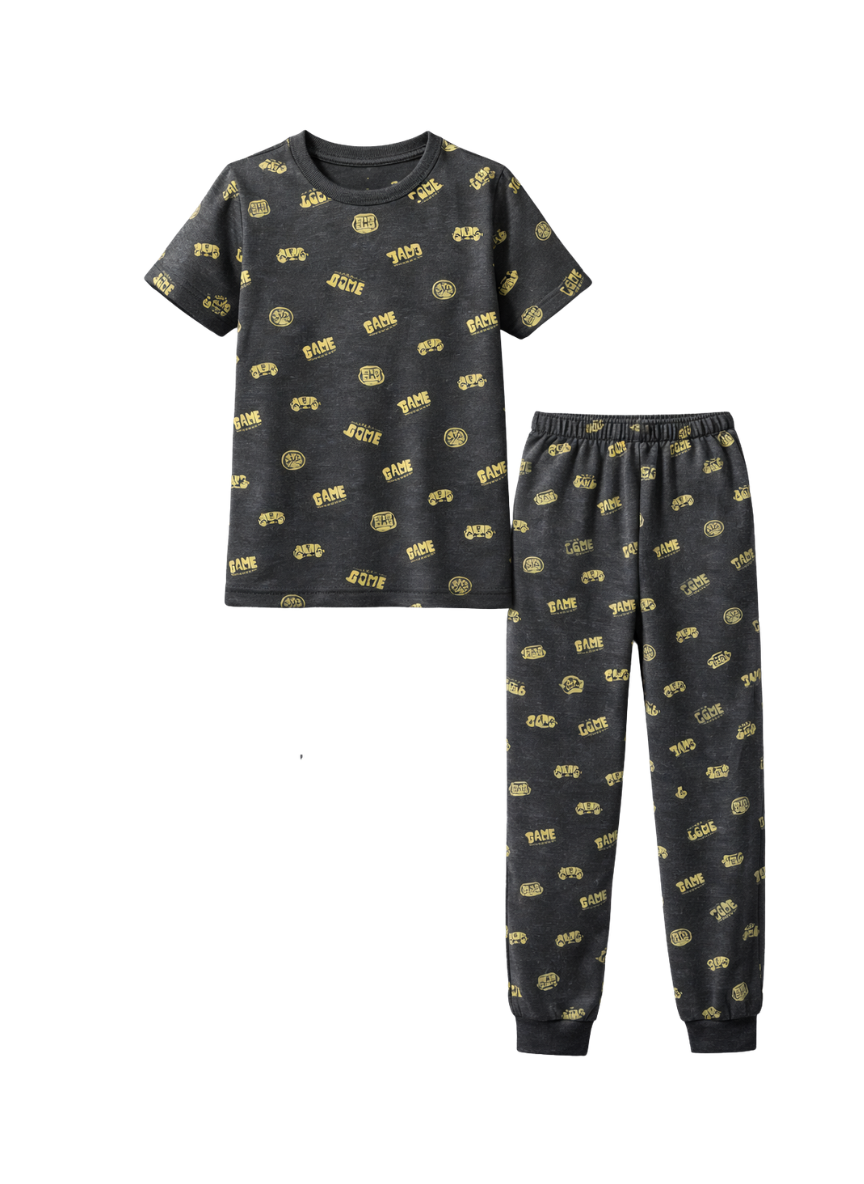 Gamer Grid Sleepwear