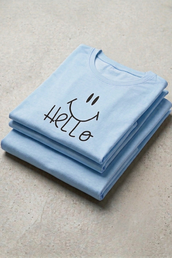 Hello Smile T-Shirt – Soft Cotton