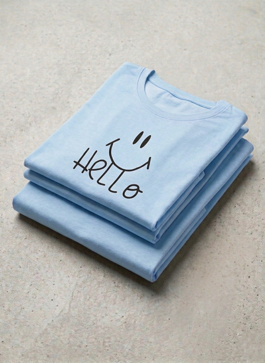 Hello Smile T-Shirt – Soft Cotton